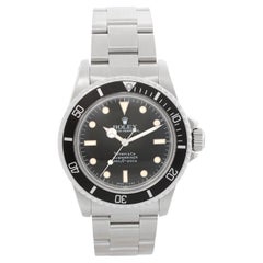 Vintage Rolex Submariner Tiffany " Spider " Dial Men's Automatic Watch 5513