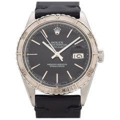 Vintage Rolex Thunderbird Datejust Reference 16250 Black Dial Watch, 1979