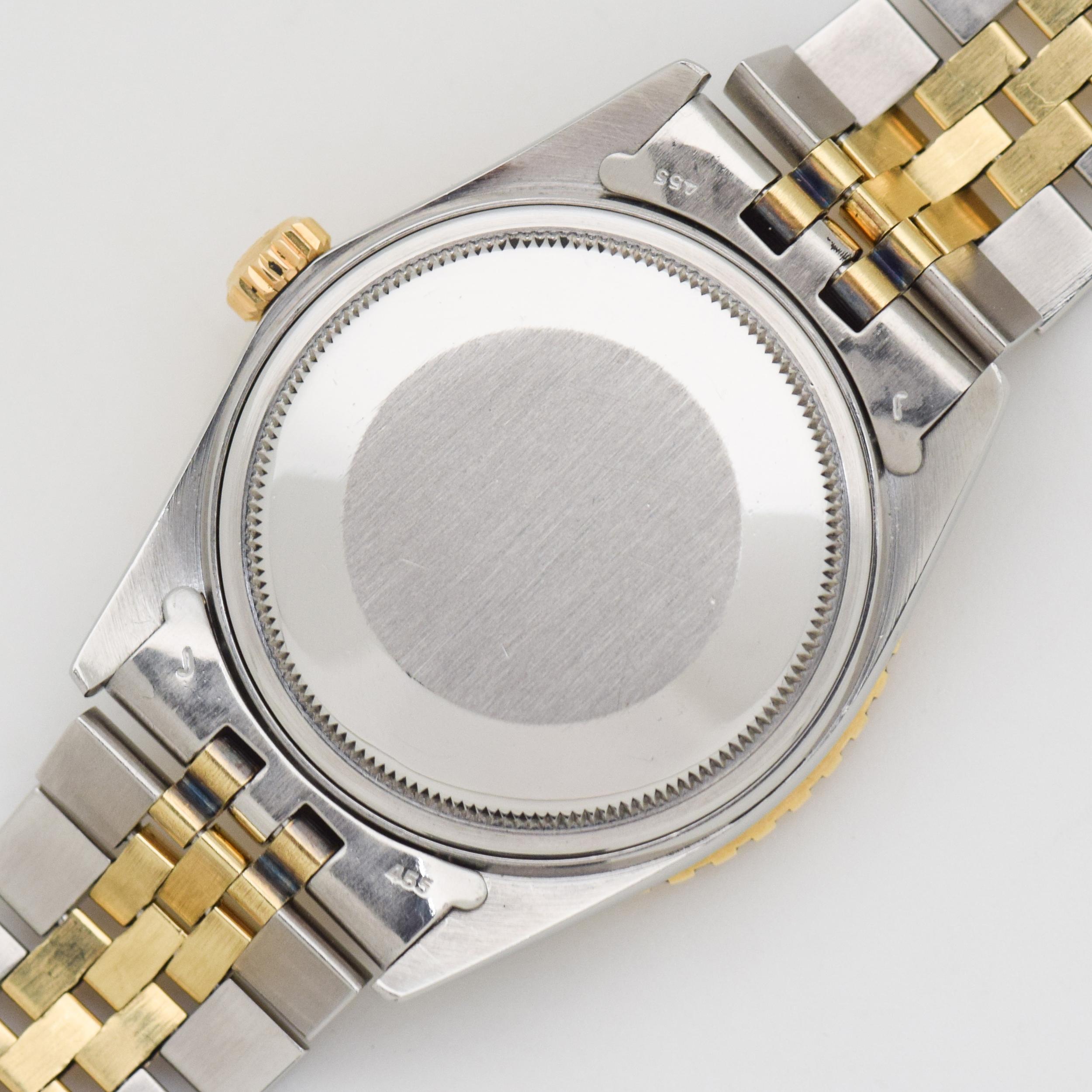 rolex thunderbird two tone