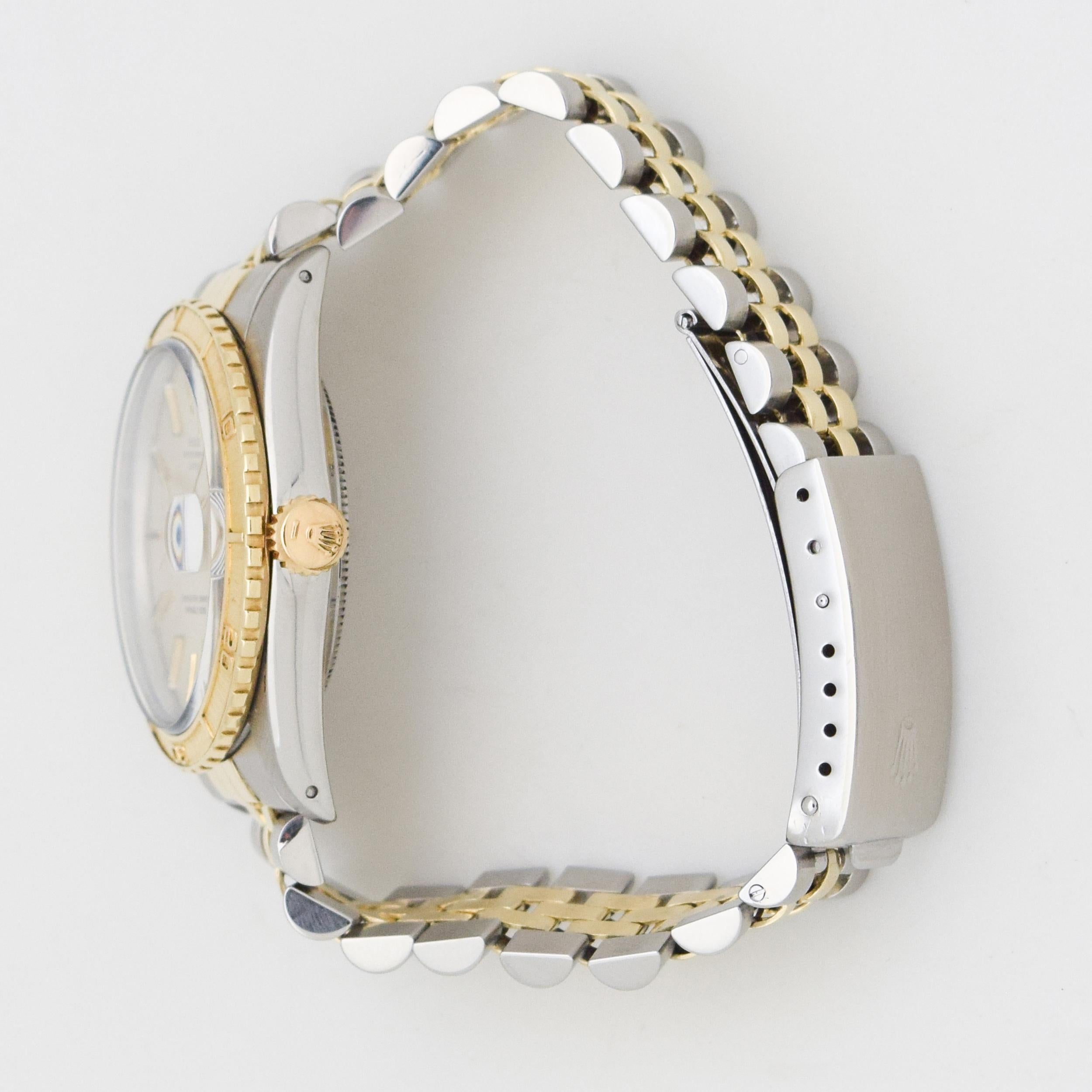 Vintage Rolex Thunderbird Datejust Two-Tone Watch, 1979 In Excellent Condition For Sale In Beverly Hills, CA