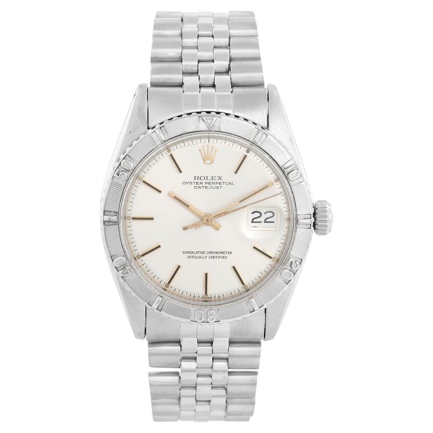 Montre homme vintage Rolex Thunderbird Turnograph 1625