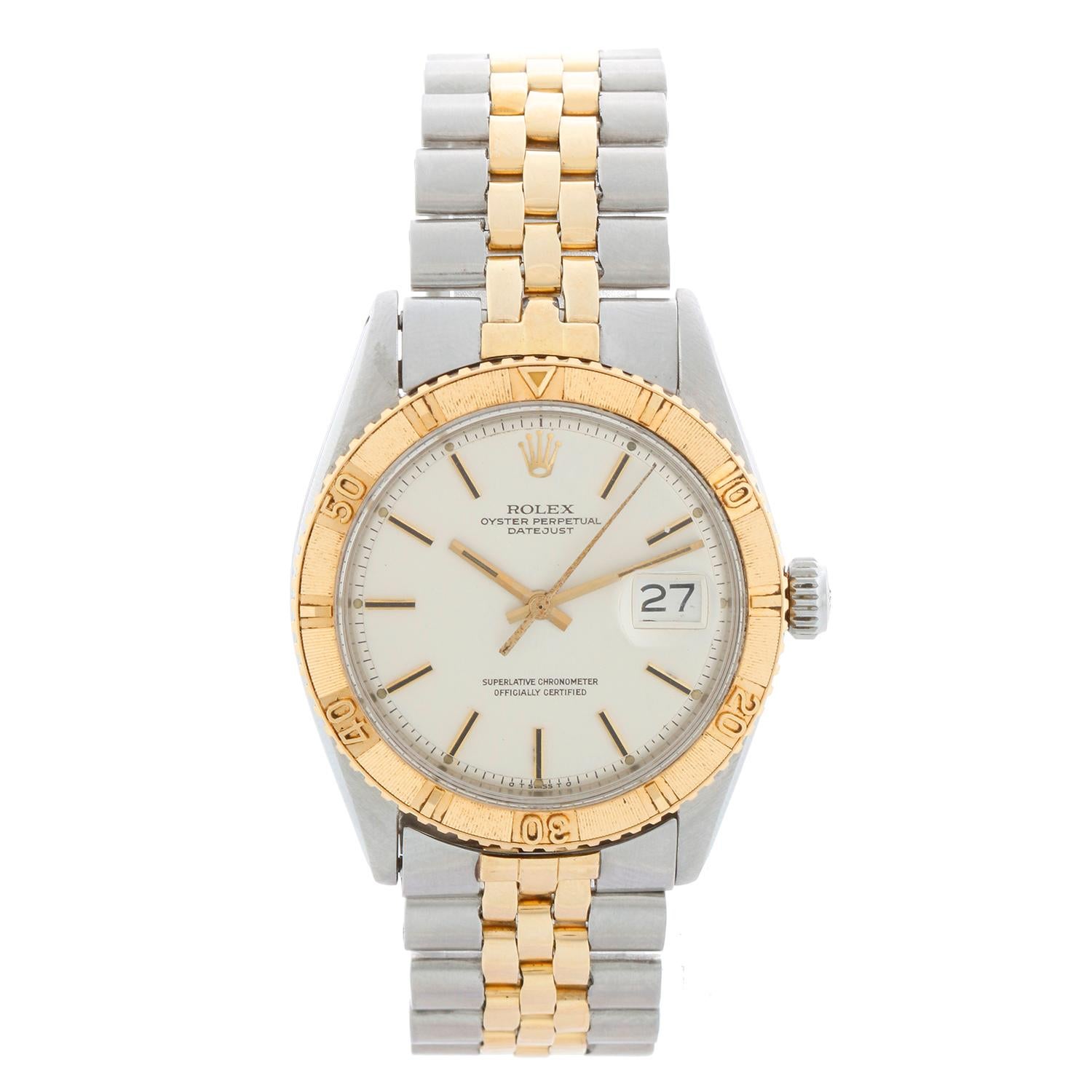 Montre homme vintage Rolex Thunderbird Turnograph 1625 en vente