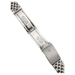 Rolex Vintage USA Made Jubilee Bracciale 1960s Acciaio inossidabile 19mm Larghezza Lug.