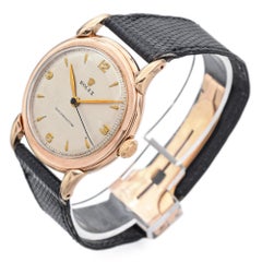 Vintage Rolex Jumbo Rose Gold Men's Hand Wind Watch