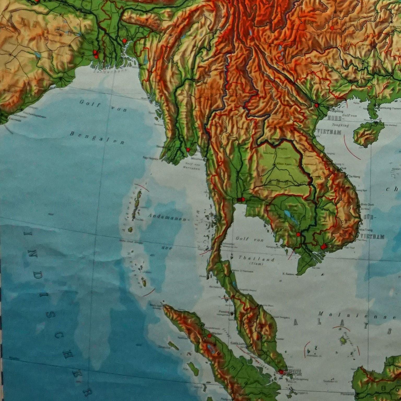 map of southeast asia and japan