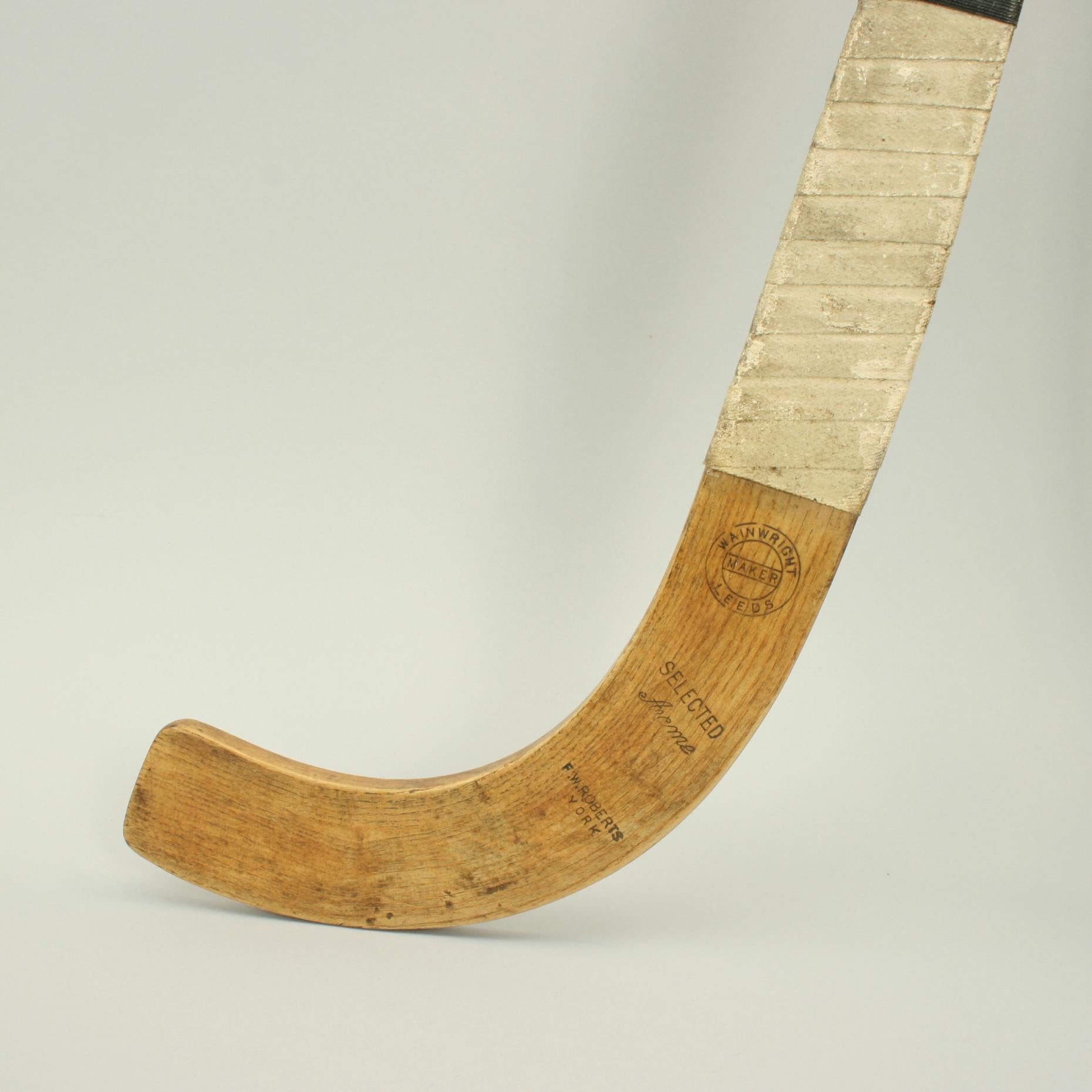 vintage hockey sticks