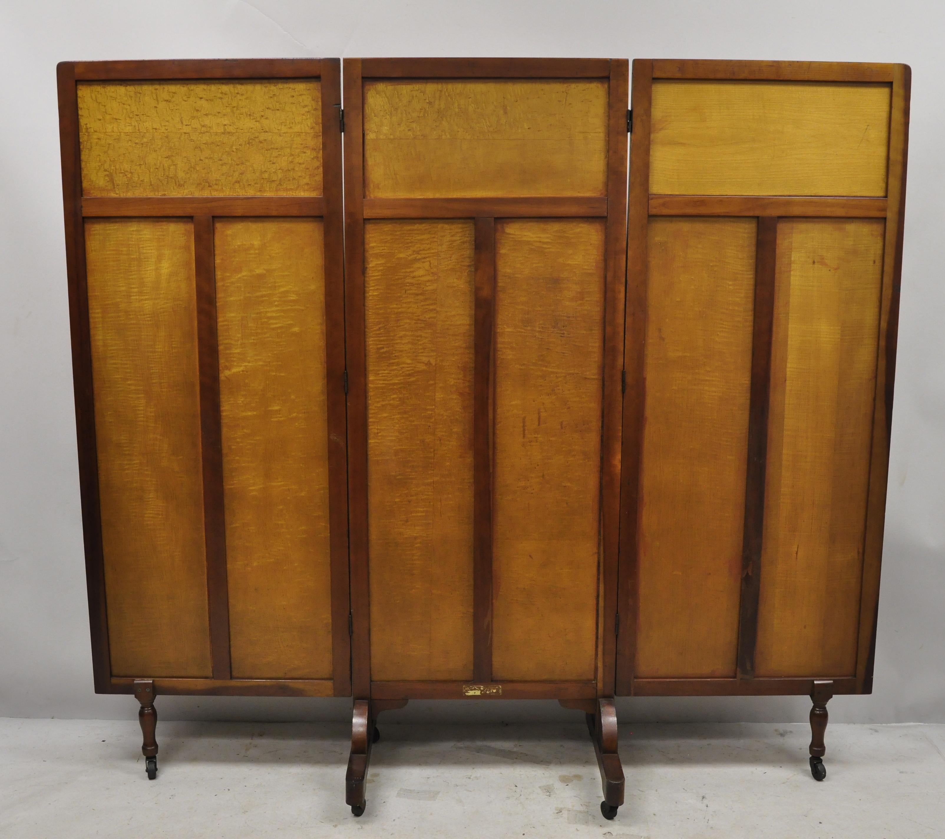 antique dressing screen