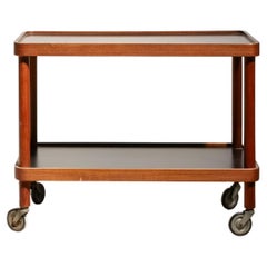 Vintage Rolling Cart Table by Isamu Kenmochi for Yamaguchi