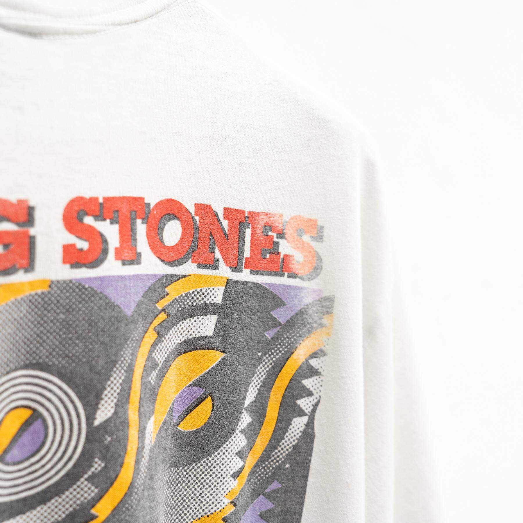Vintage Rolling Stones 1989 Steel Wheels Canadian Tour T-Shirt For Sale 6