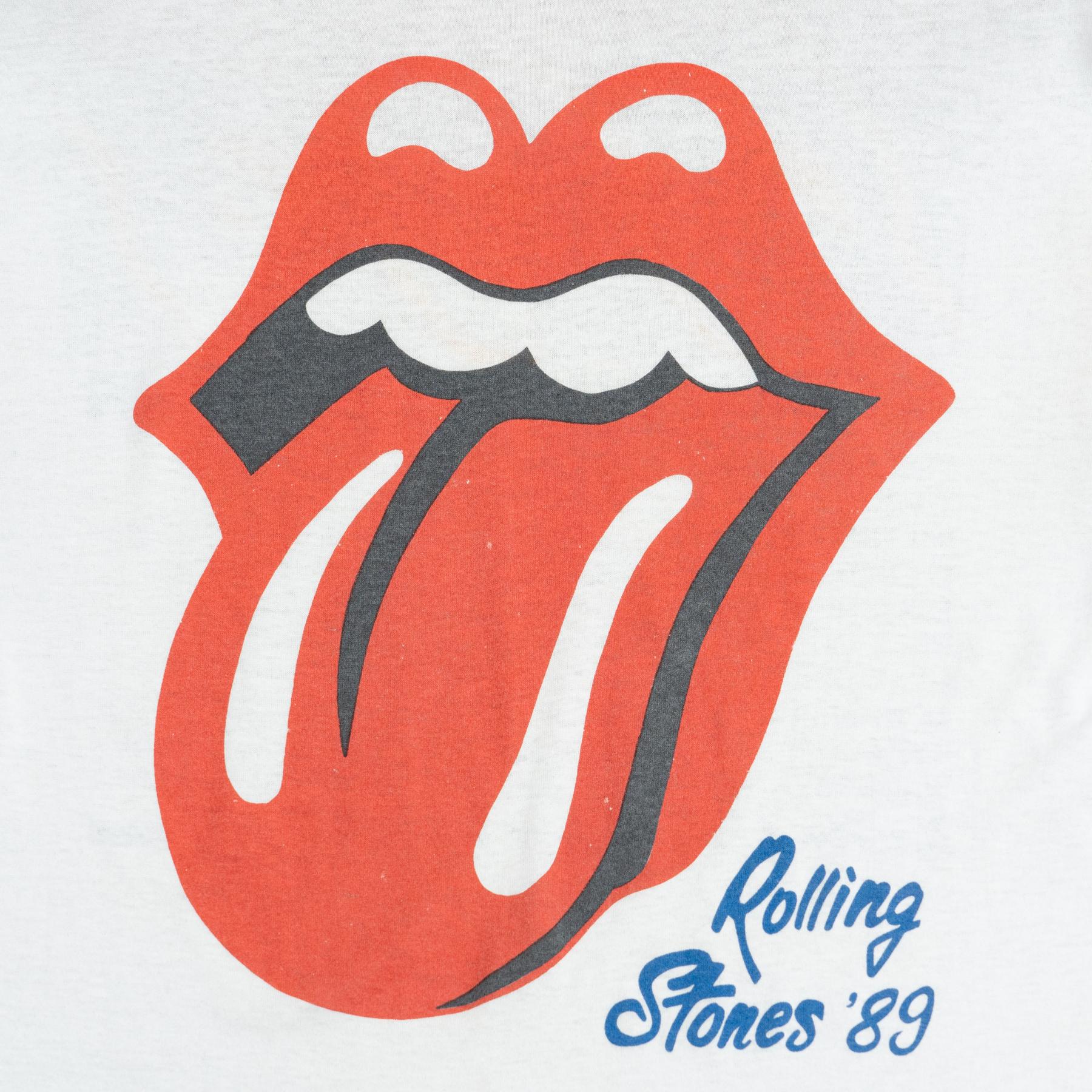 rolling stones 1989 tour shirt
