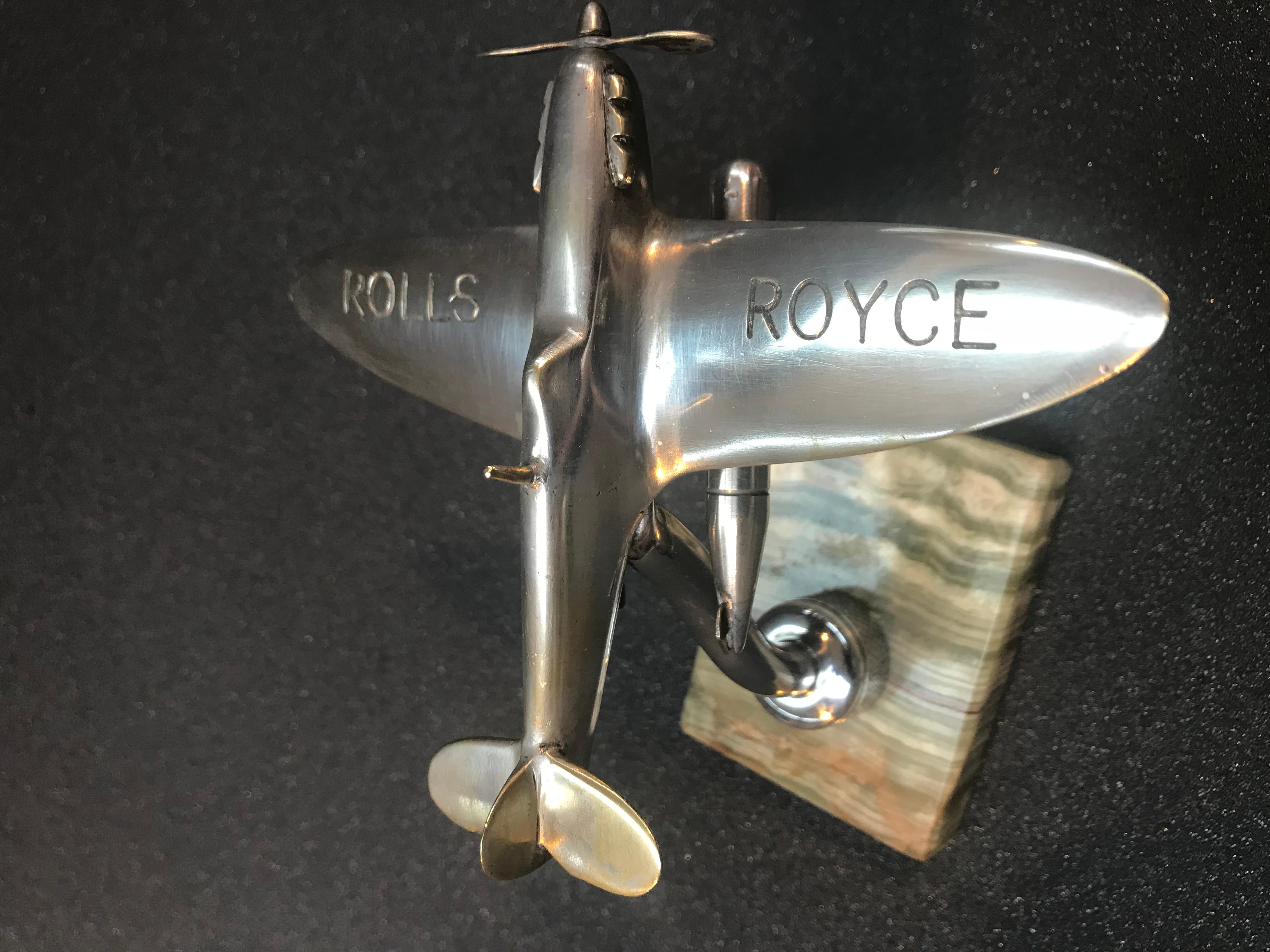Mid-20th Century Vintage Rolls Royce Car Mascot