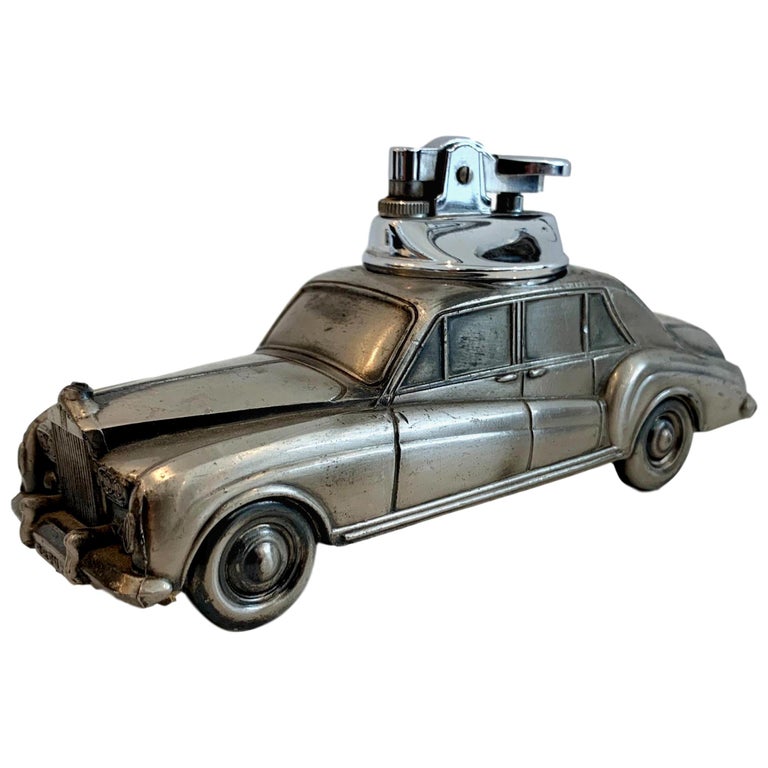 rolls royce cigarette lighter Vintage 'Rolls Royce Phantom' Table Lighter at 1stDibs