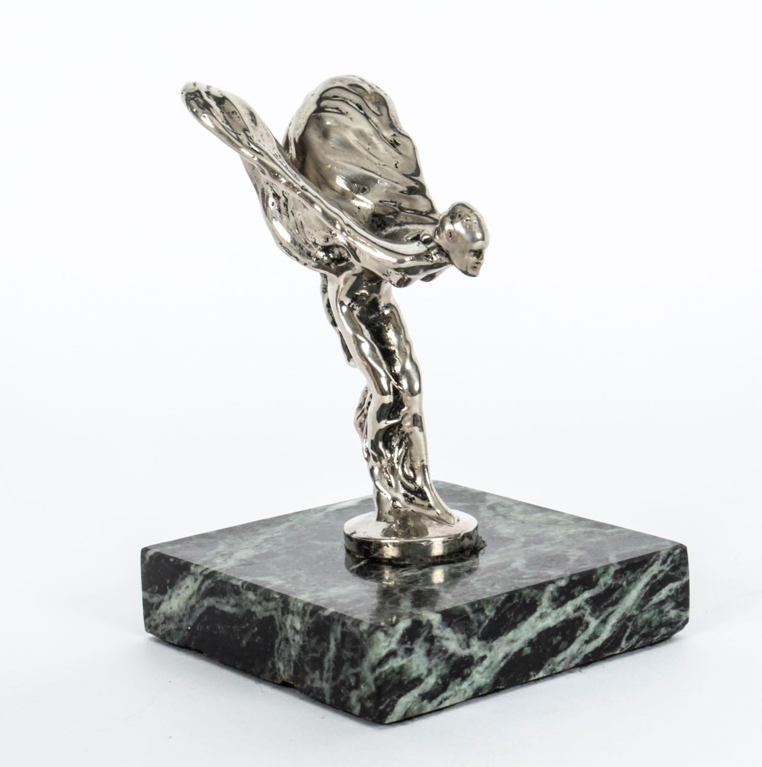 Vintage Rolls Royce Spirit of Ecstasy Car Mascot, Mid-20th Century 6