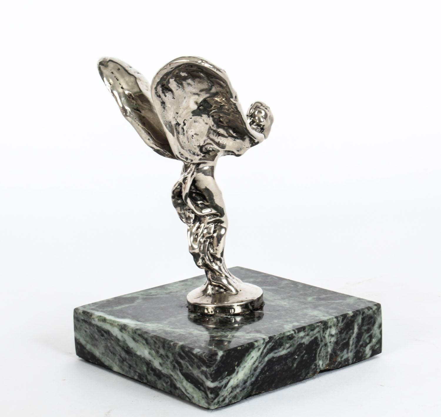 Vintage Rolls Royce Spirit of Ecstasy Car Mascot, Mid-20th Century 1