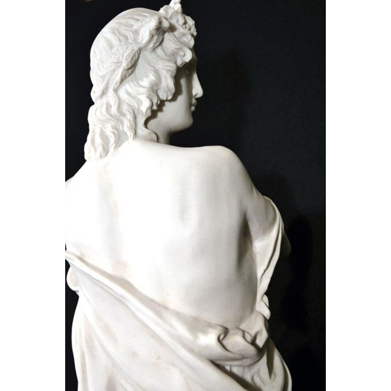 Vintage Roman Senator Composite Marble Figure 20th Century 8
