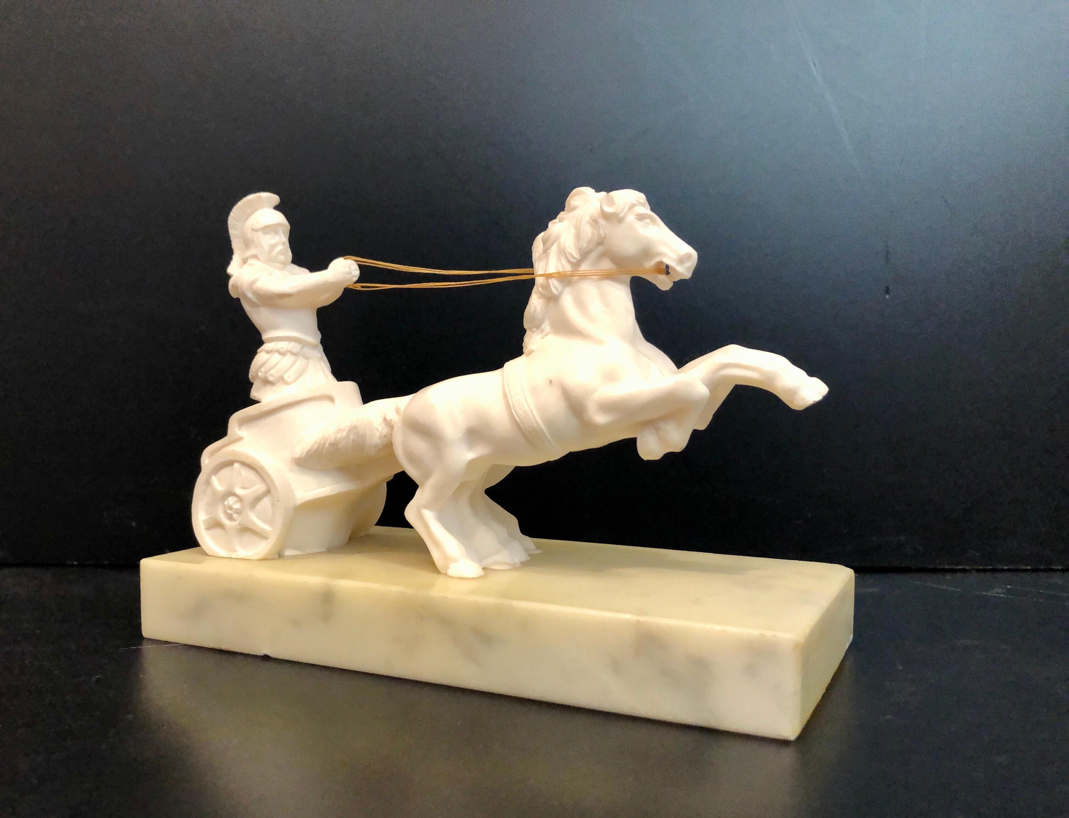 roman horse and chariot