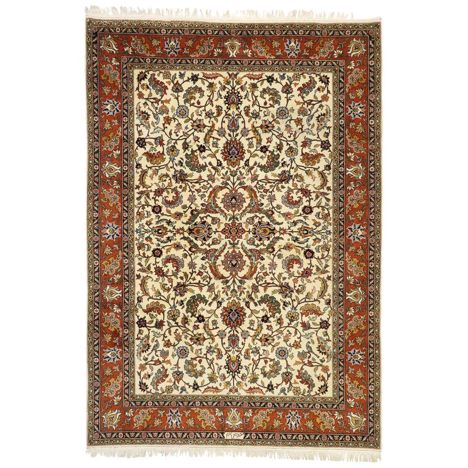 Vintage Romanian Palace Size Rug with Old World Art Nouveau Cottage ...