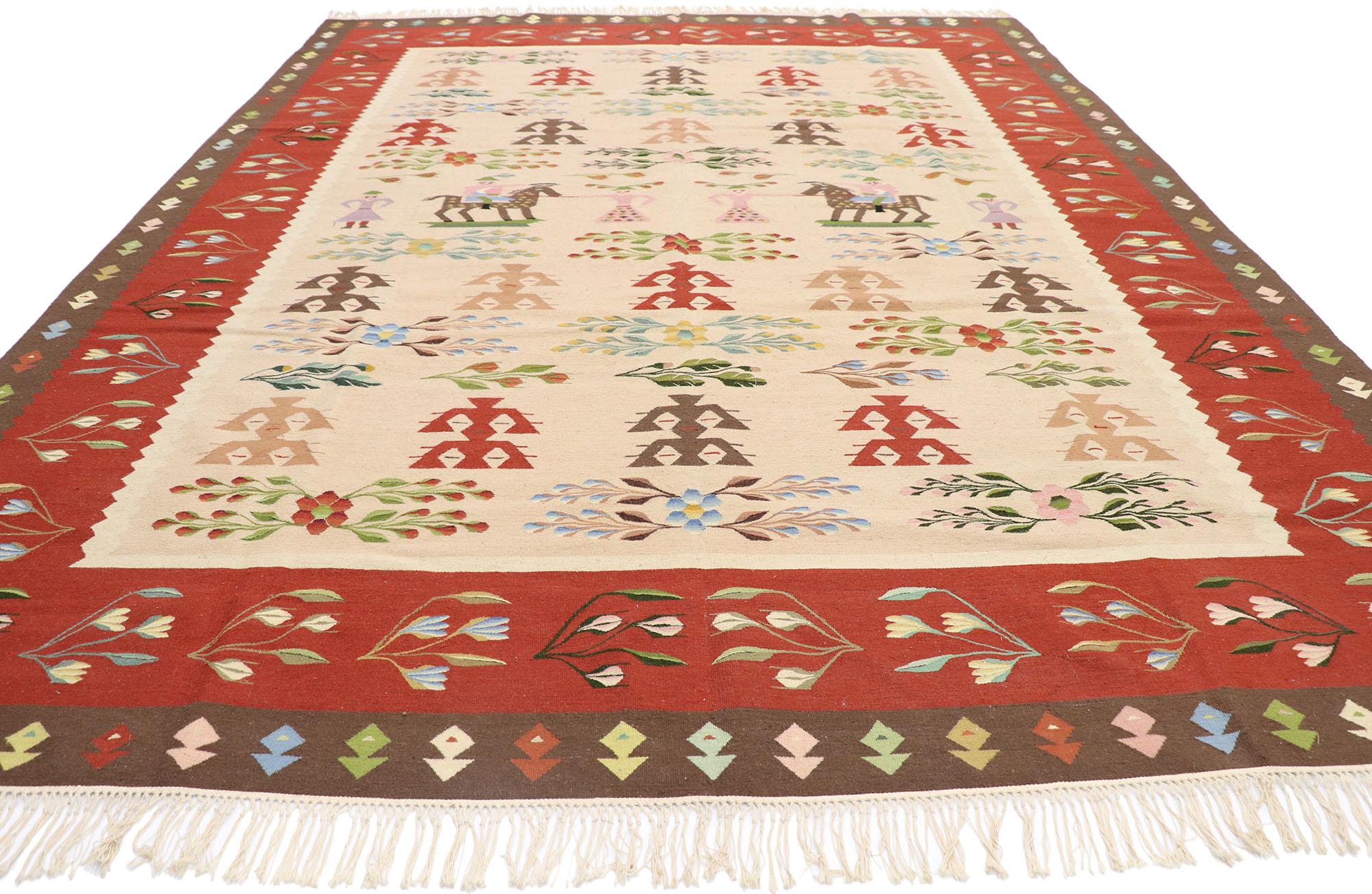 folk art rugs