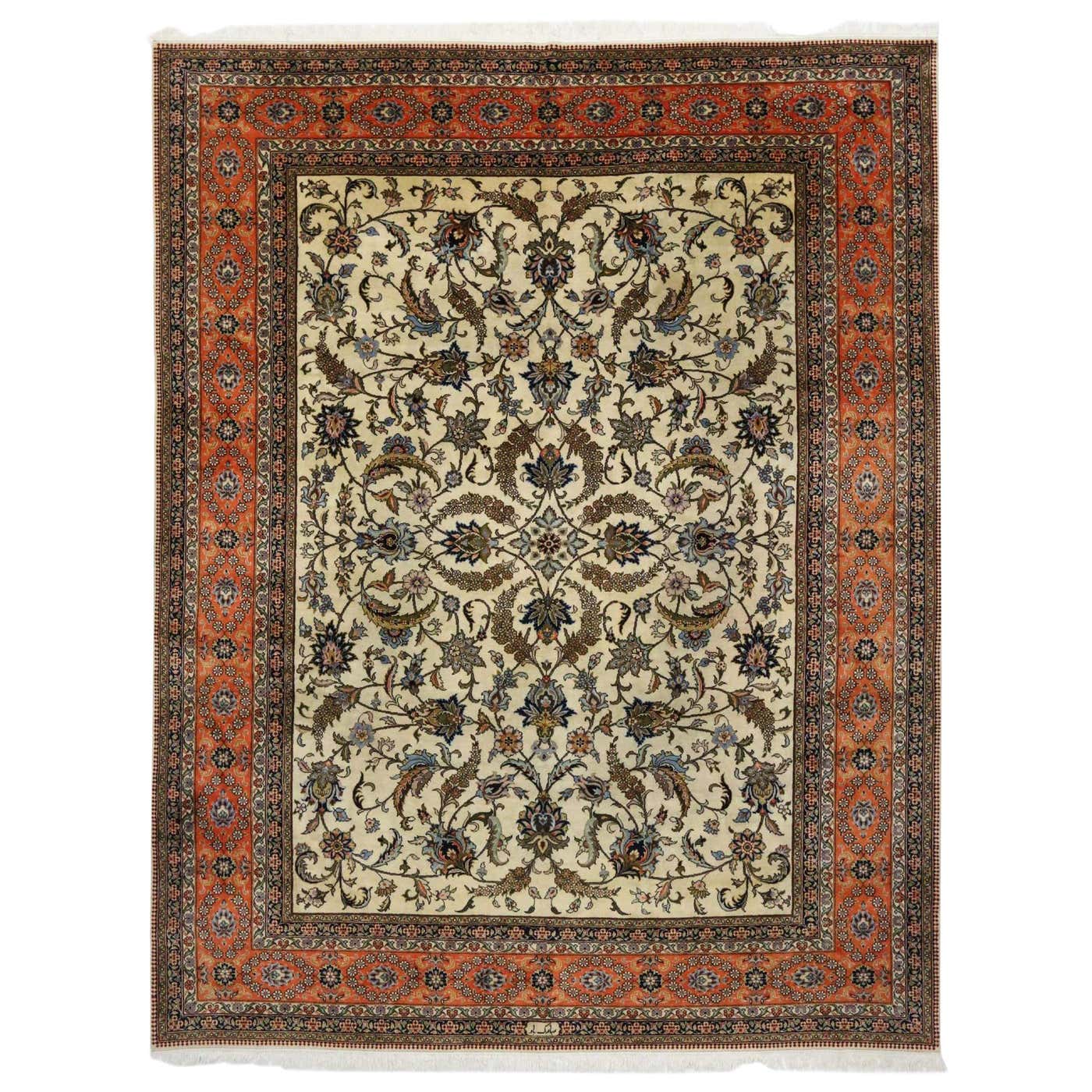 Vintage Romanian Palace Size Rug with Old World Art Nouveau Cottage ...