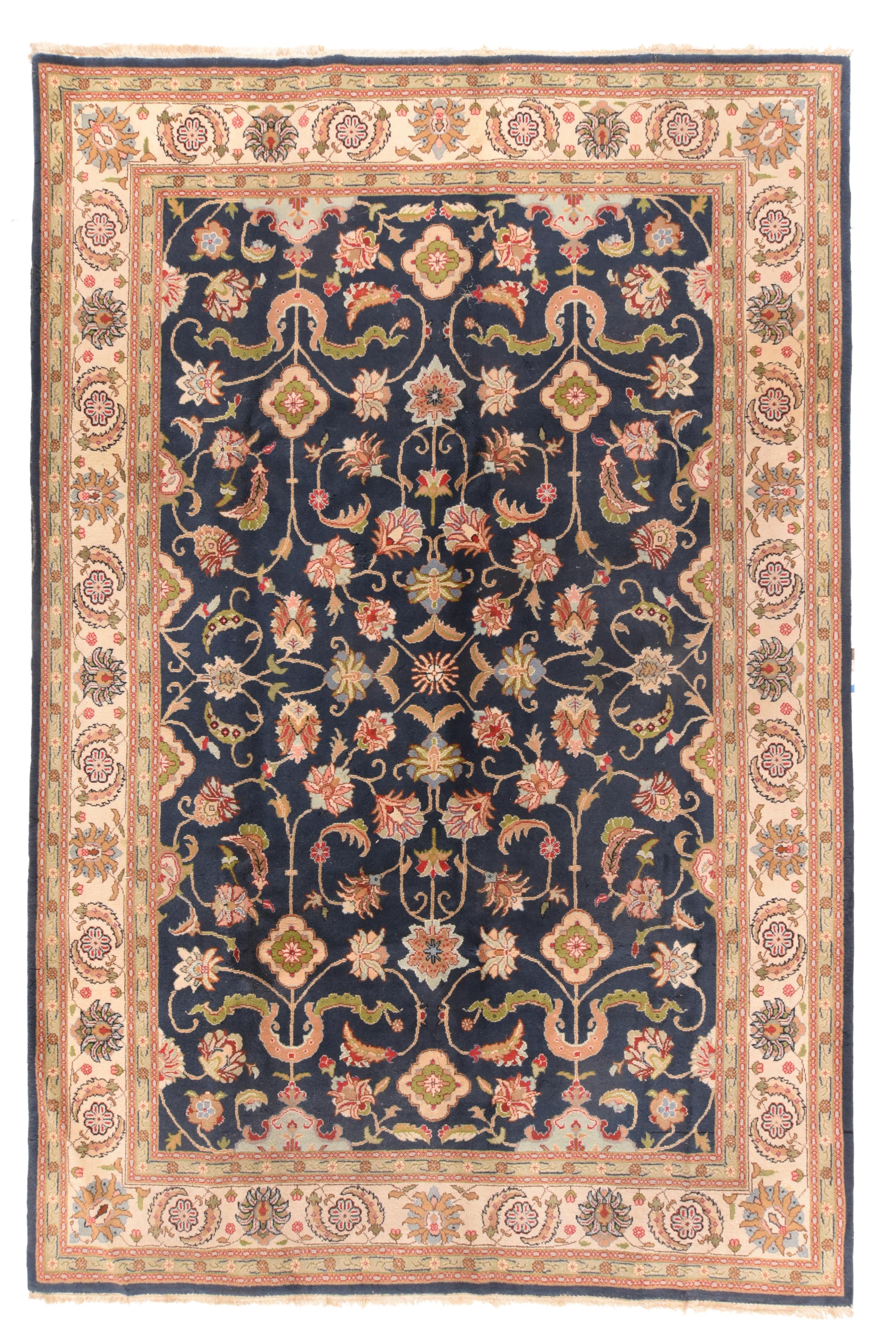 Mid-20th Century Vintage Romanian Rug 7'8'' x 10'7'' For Sale