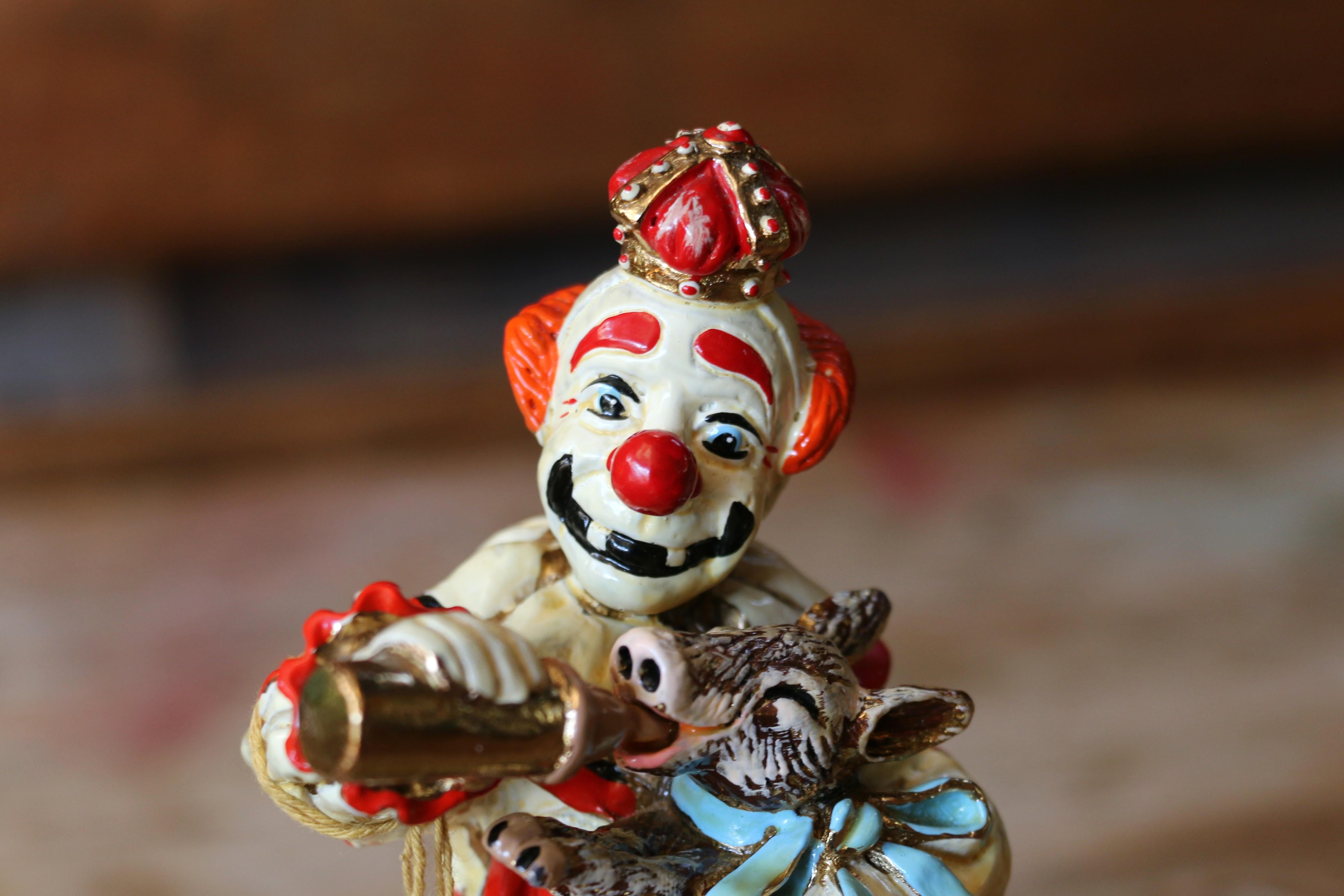 Figurina di clown vintage di Ron Lee, 1982 in vendita 1