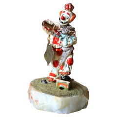 Vintage Ron Lee Clown Figurine, 1982