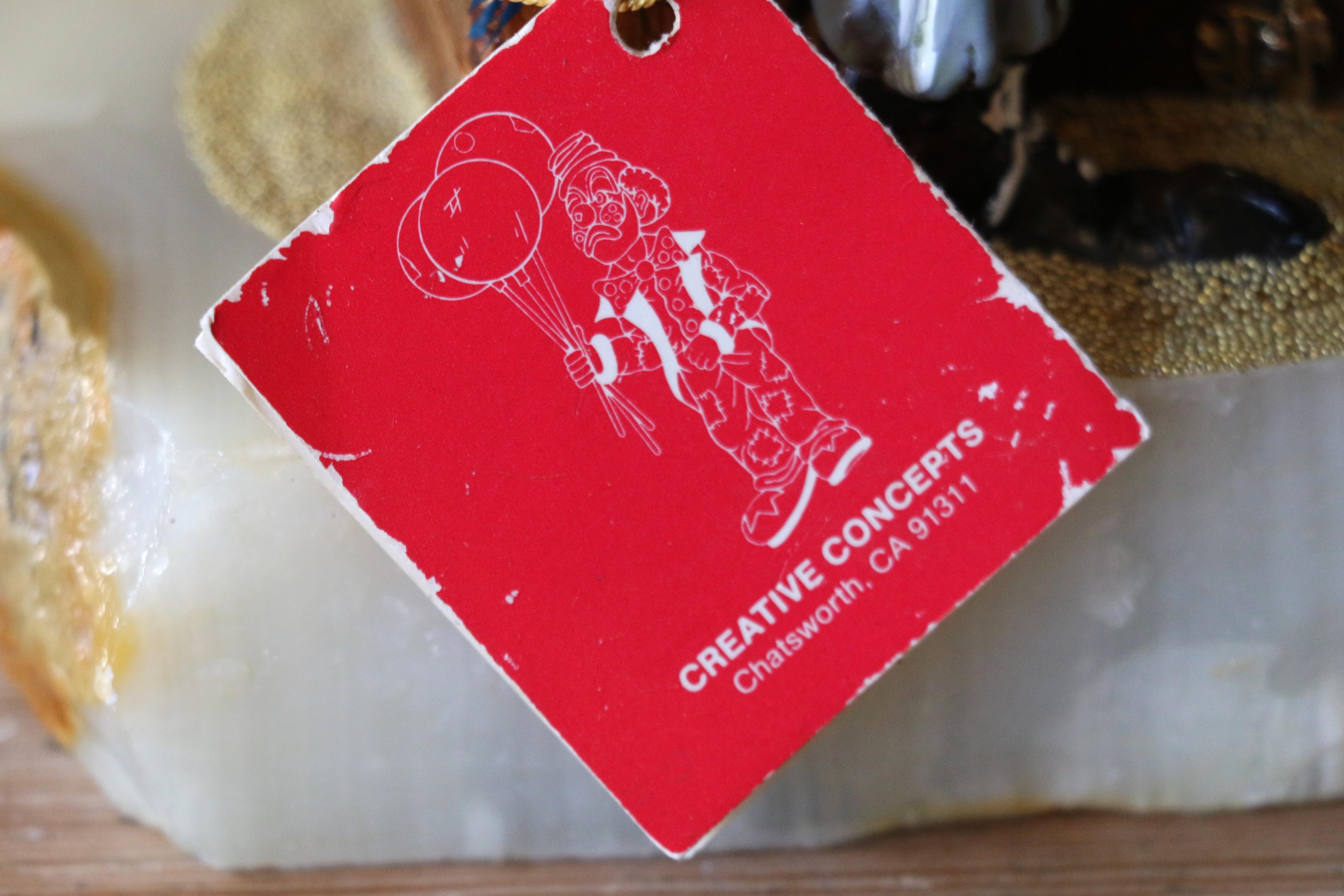 Figurina vintage di Ron Lee Clown intitolata 