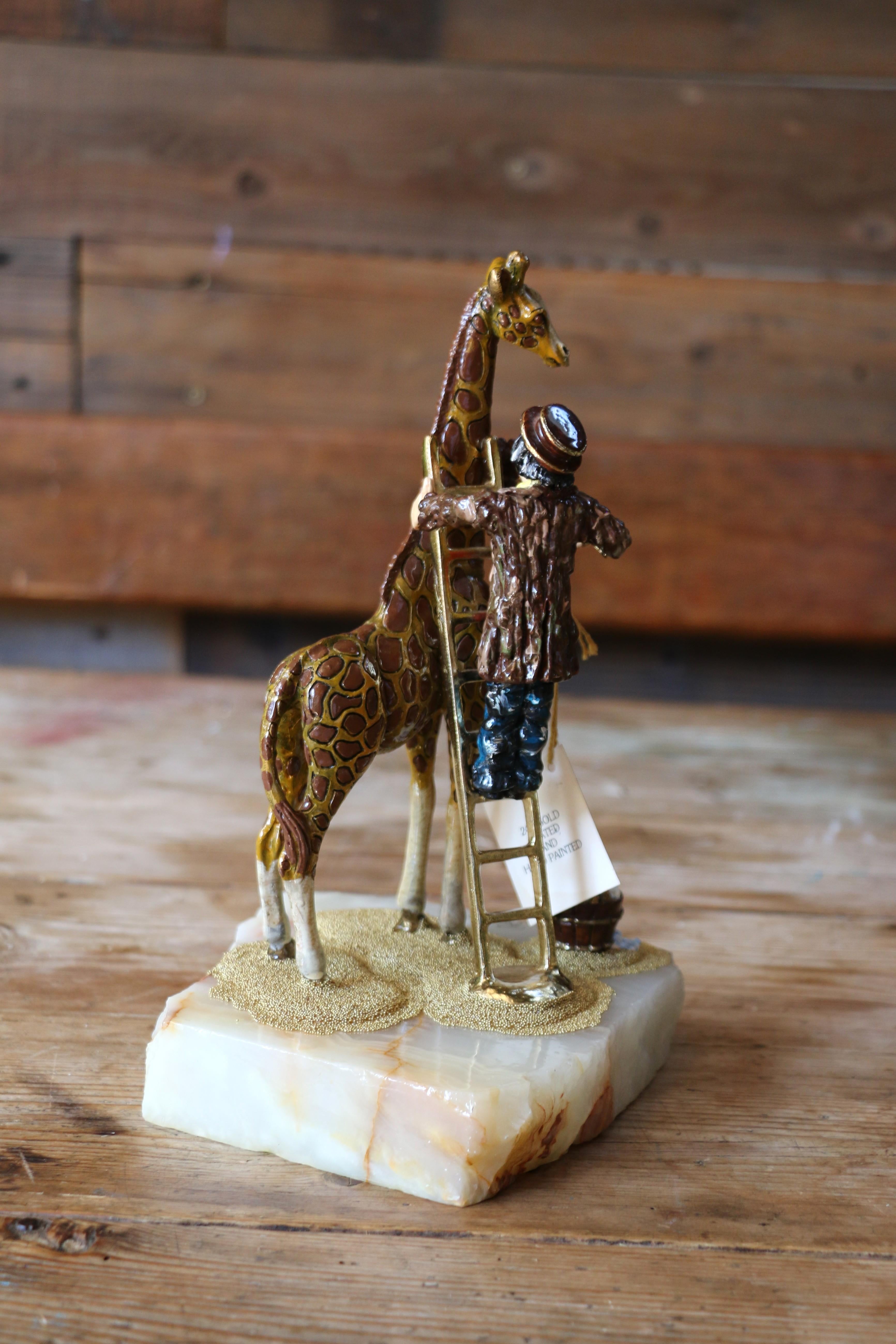 Americano Scultura clown vintage di Ron Lee intitolata 