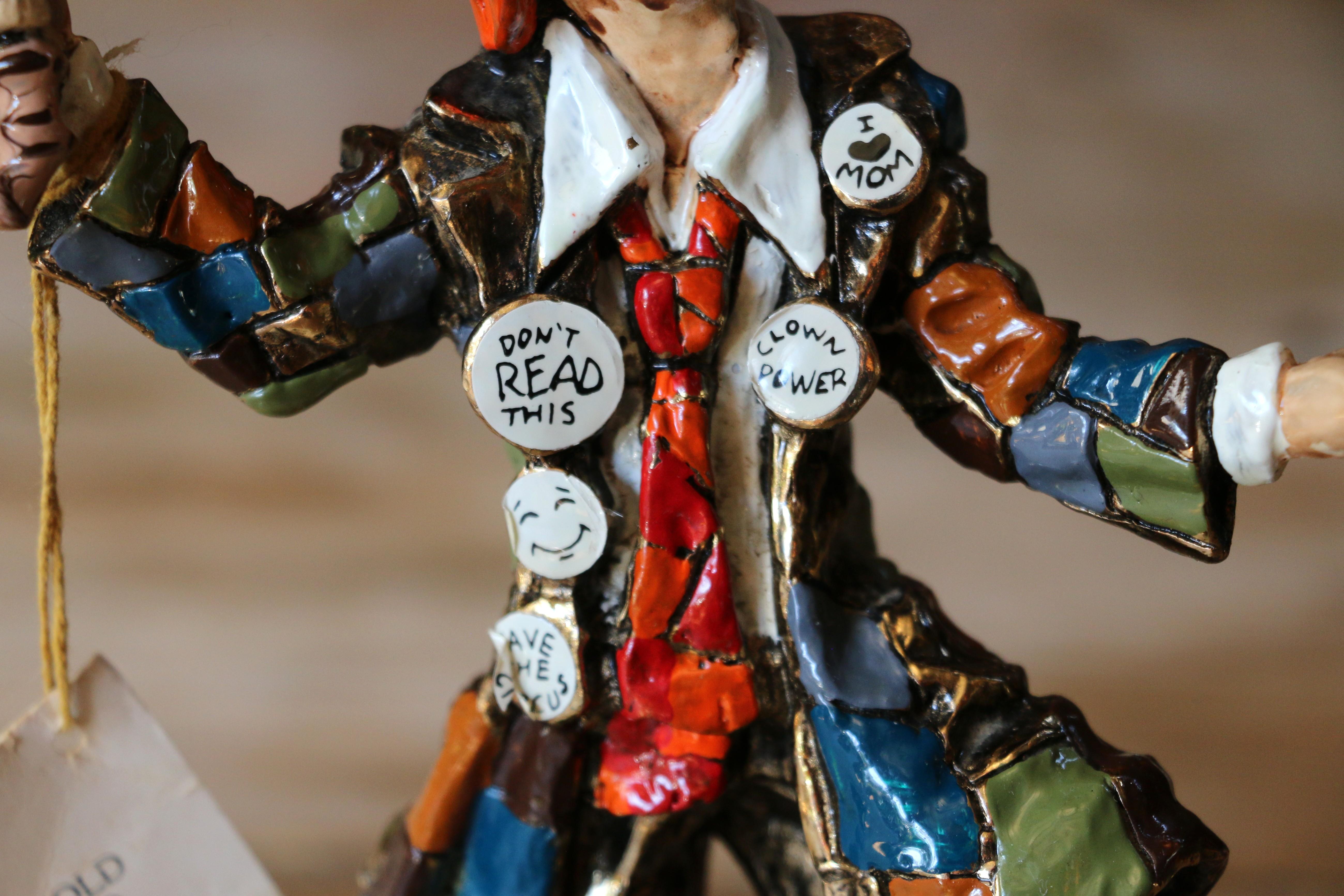 Vintage Ron Lee Hobo Clown 
