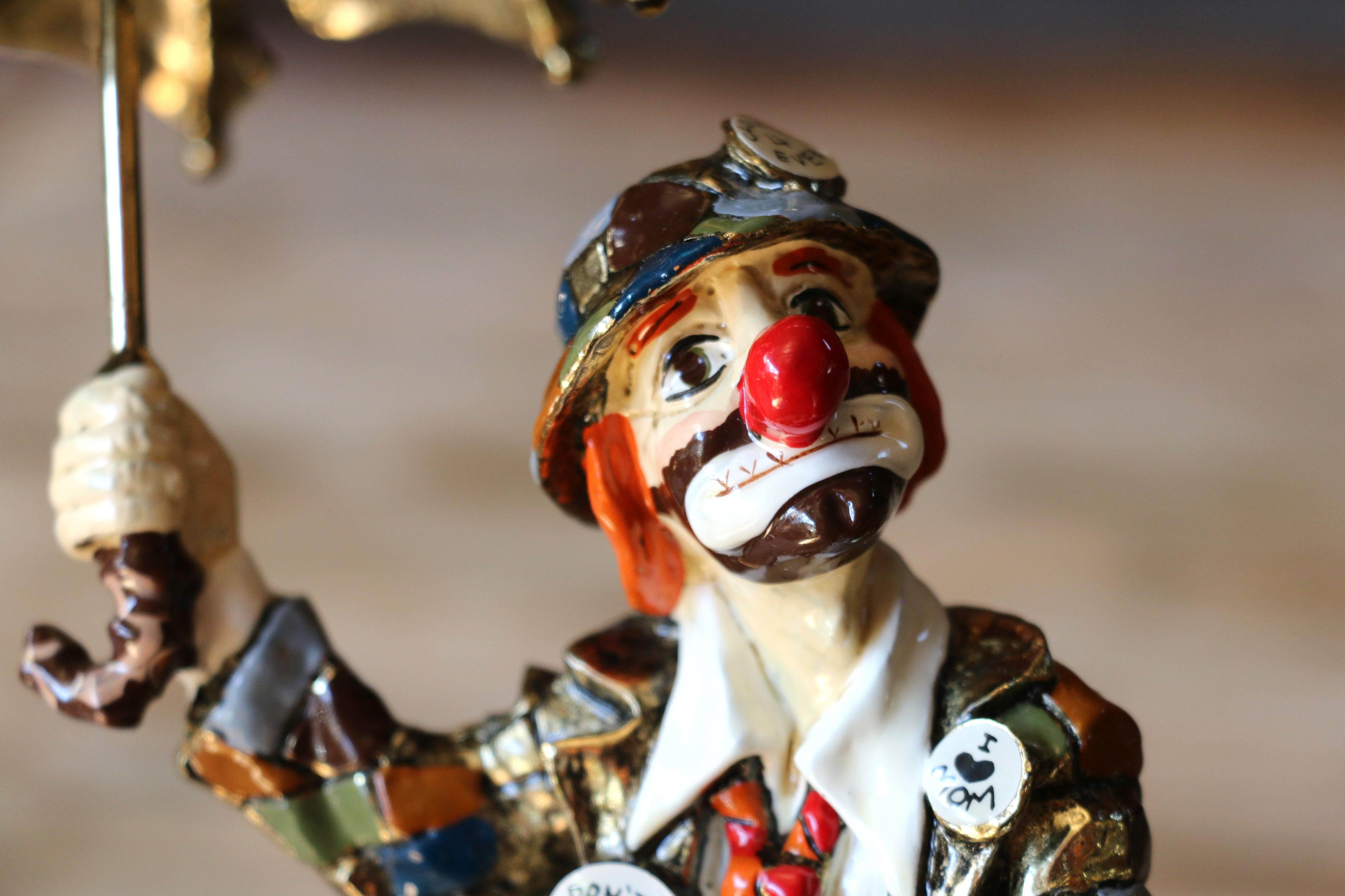 Vintage Ron Lee Hobo Clown 