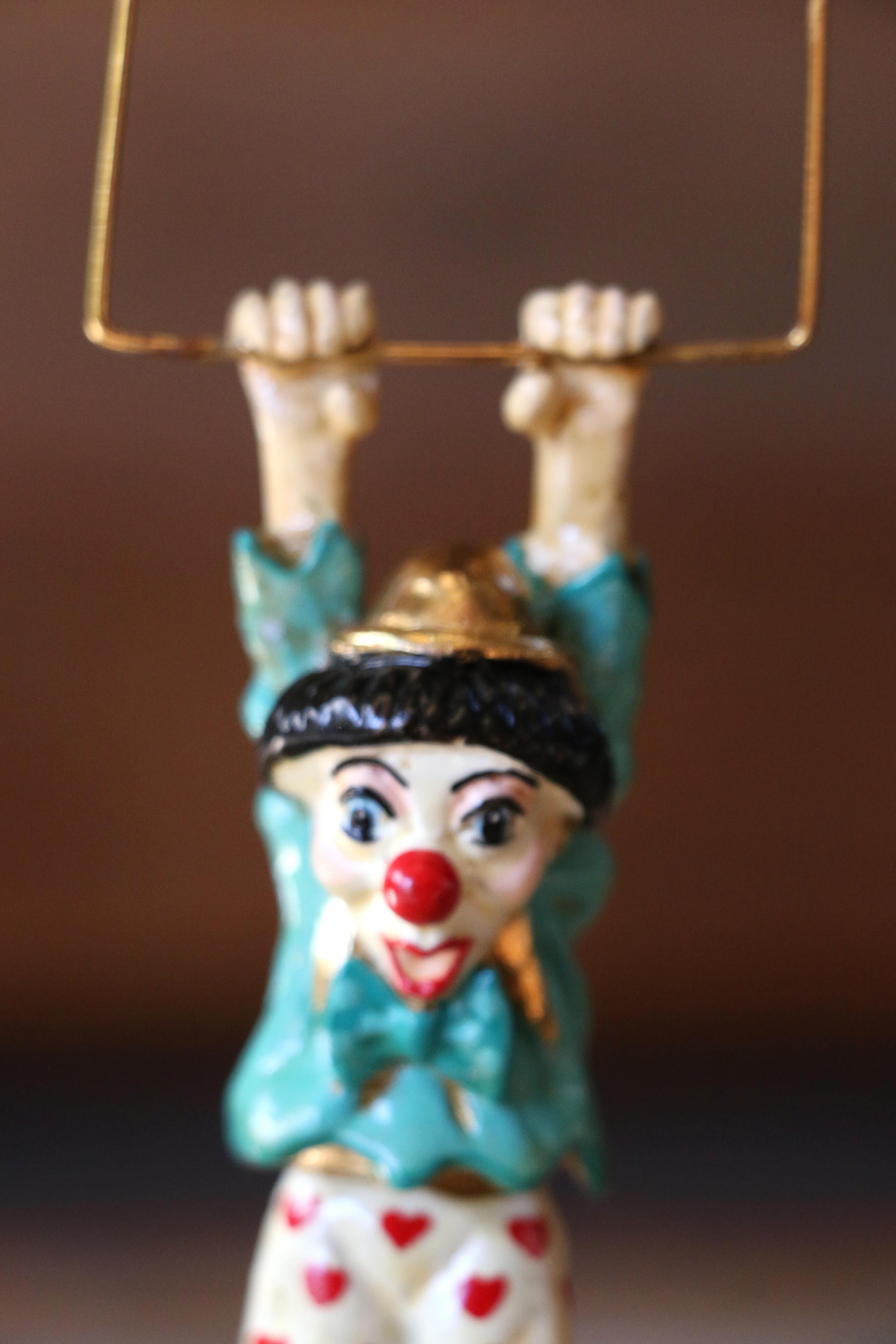Vintage Ron Lee Trapeze Clown Figurine, 1983 in vendita 4