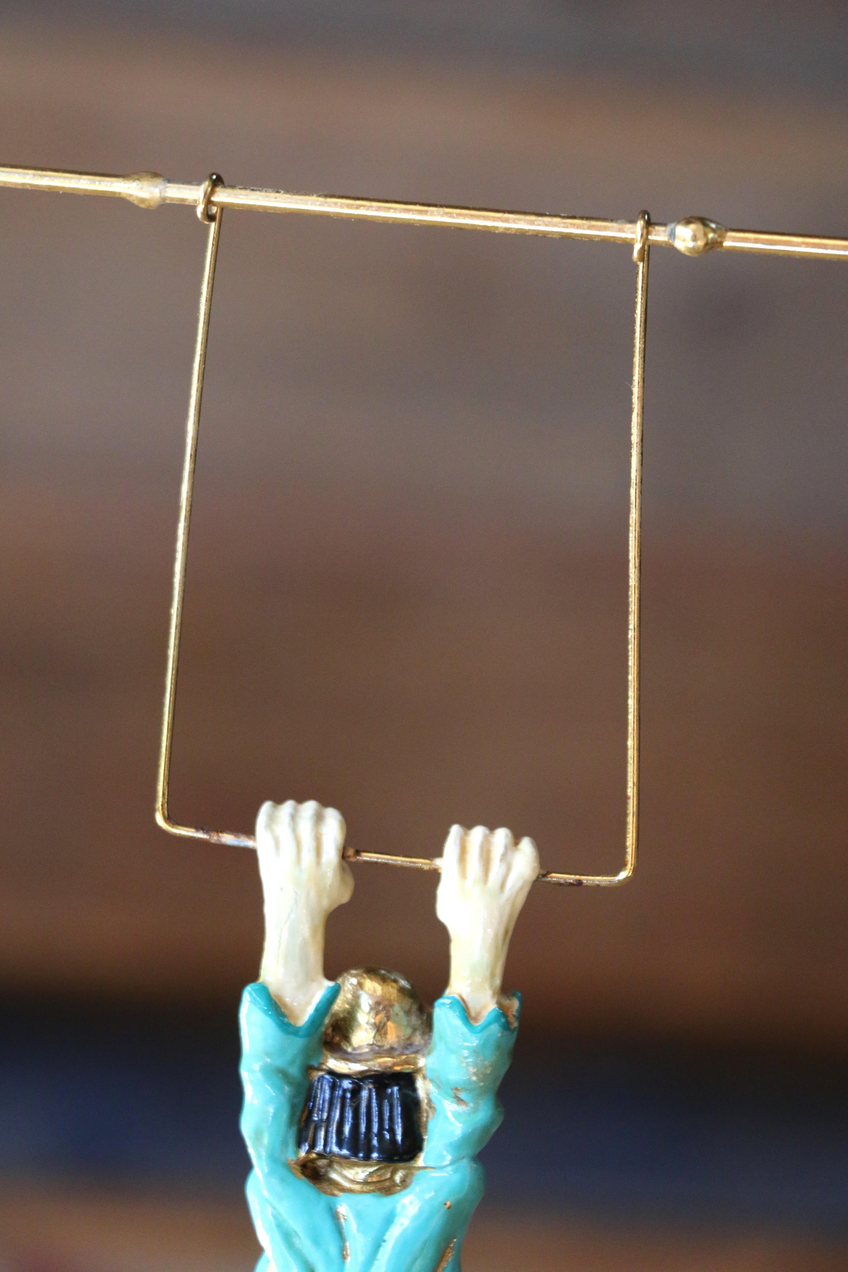 Vintage Ron Lee Trapeze Clown Figurine, 1983 in vendita 7