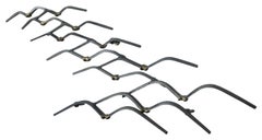 Vintage Ron Schmidt Abstract Iron Seagull Flock of Birds Wall Art Sculpture