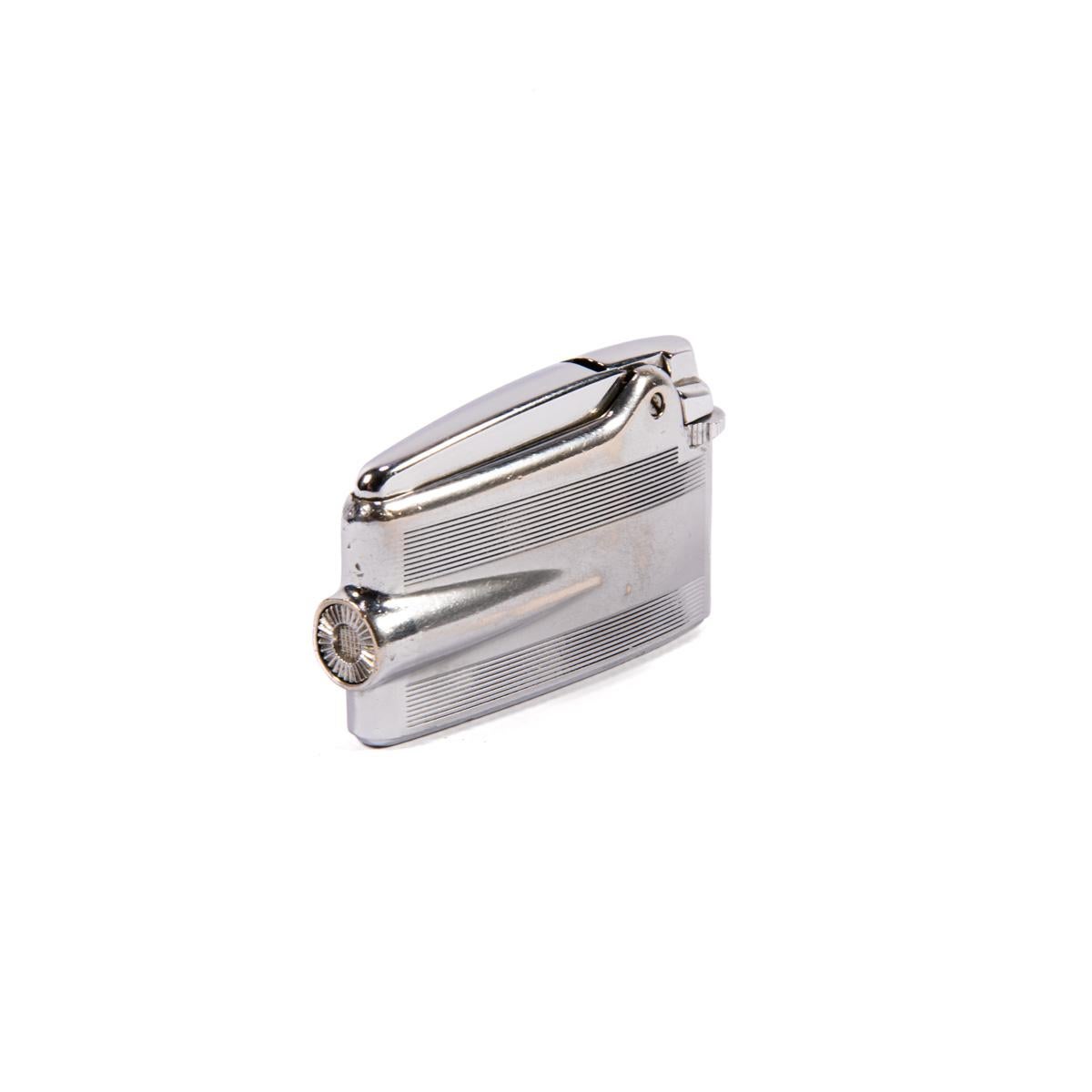 Art Deco Vintage Ronson Varaflame Lighter Chrome 1980s