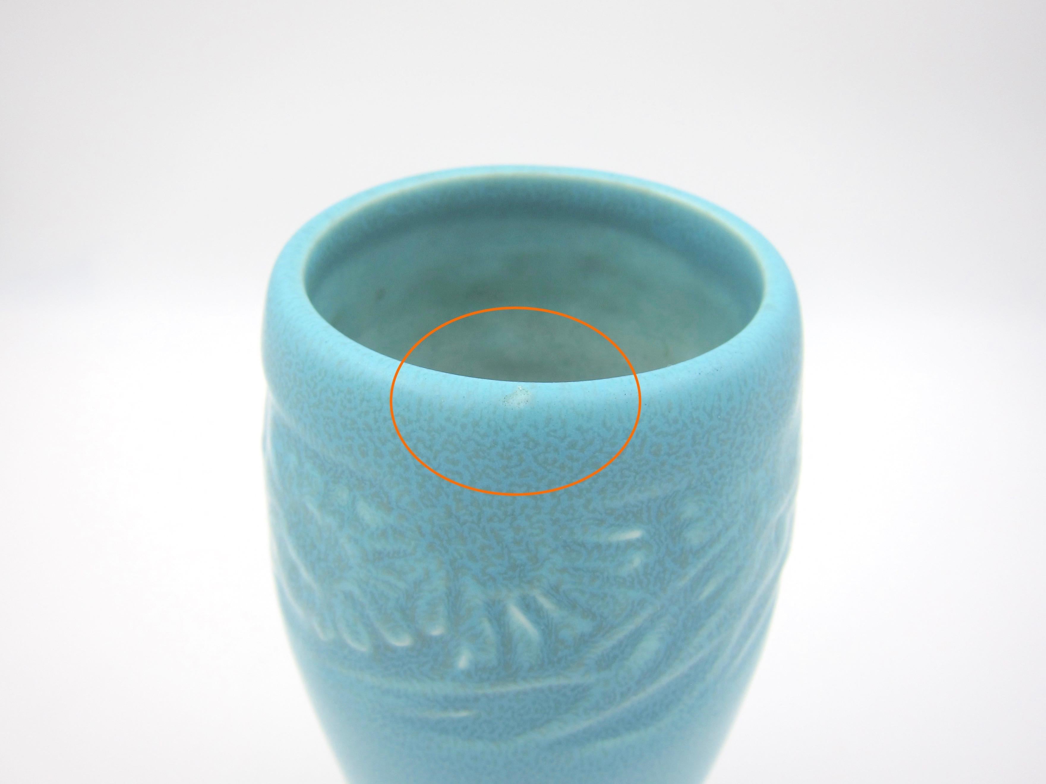 Vintage Rookwood Pottery Arts & Crafts Sunflower Vase, 1930 3