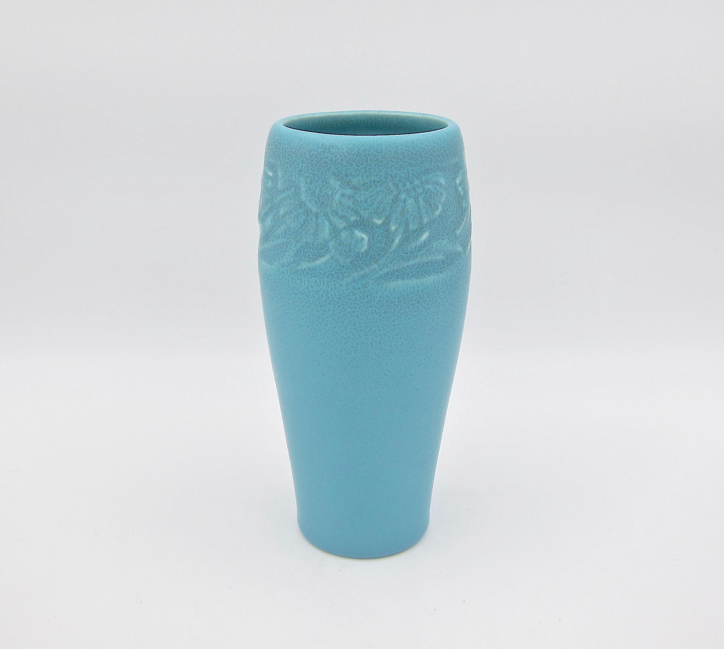 Arts and Crafts Vintage Rookwood Pottery Arts & Crafts Sunflower Vase, 1930