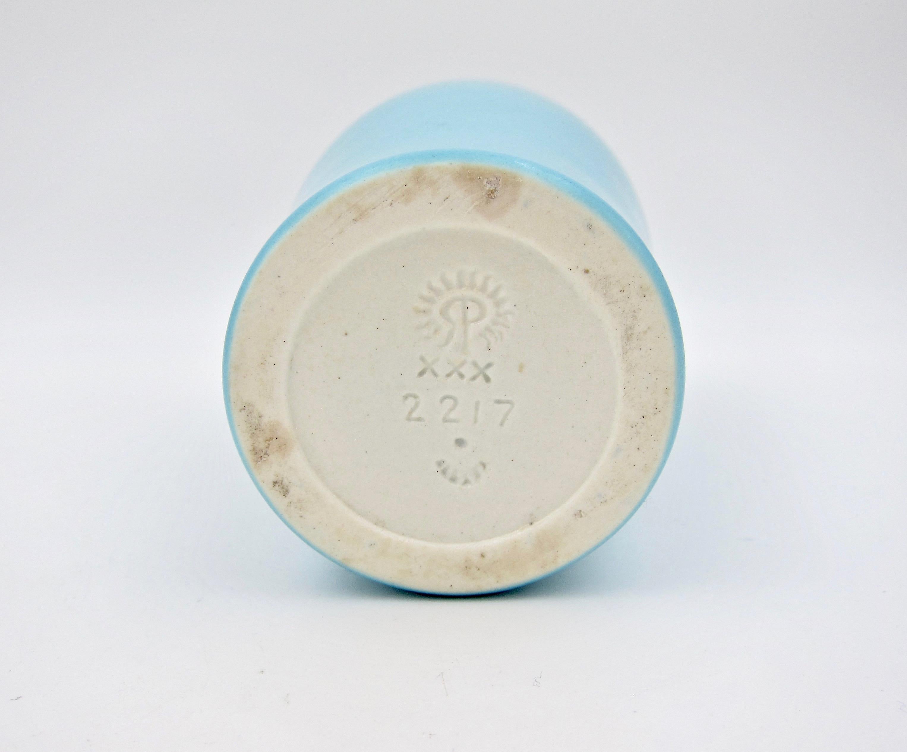 20th Century Vintage Rookwood Pottery Arts & Crafts Sunflower Vase, 1930