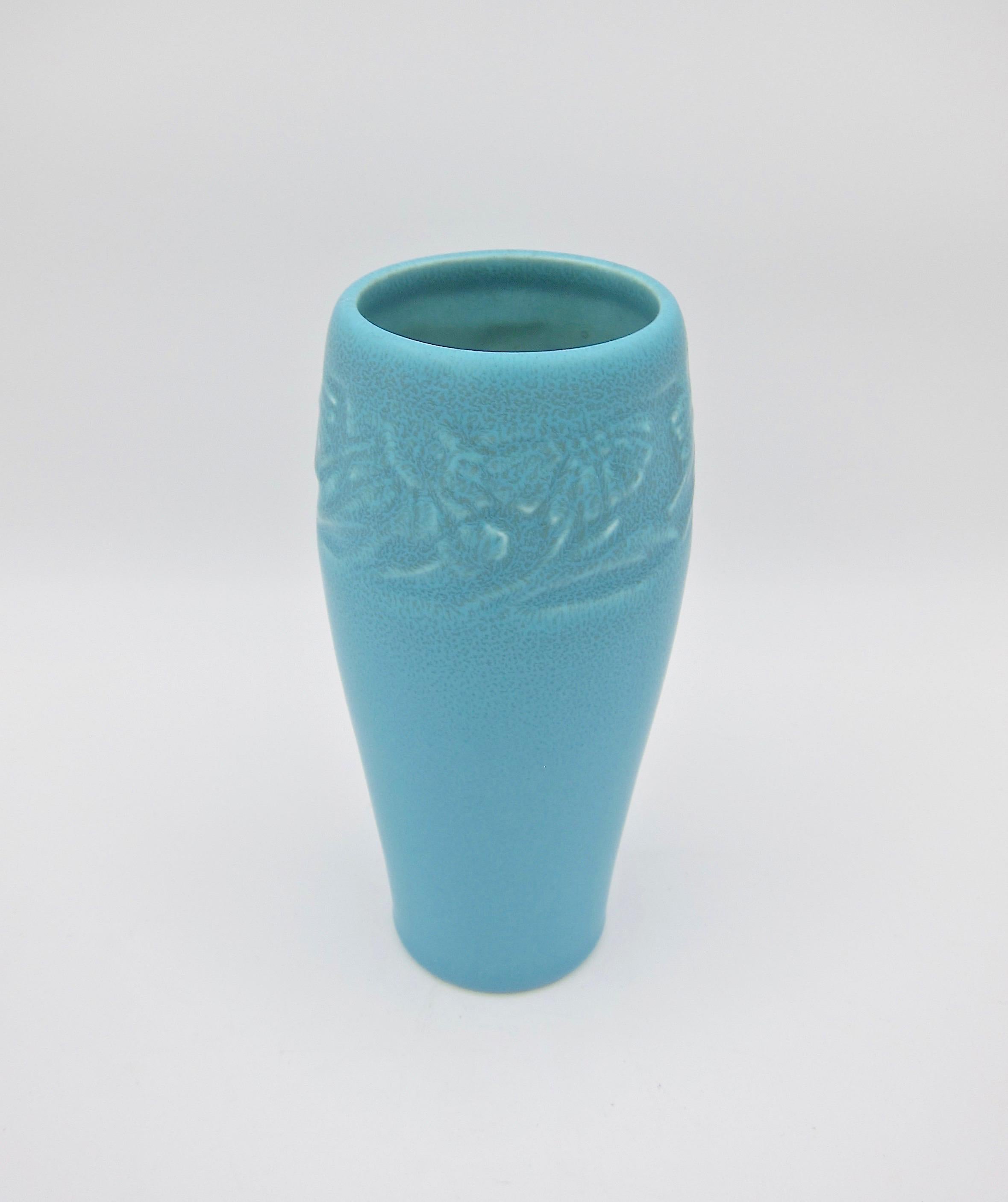 Vintage Rookwood Pottery Arts & Crafts Sunflower Vase, 1930 1