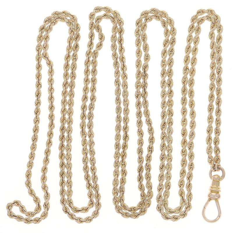 Vintage Rope Pocket Watch Chain 25