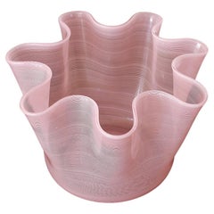 Vintage Rose Pink Glass Bowl