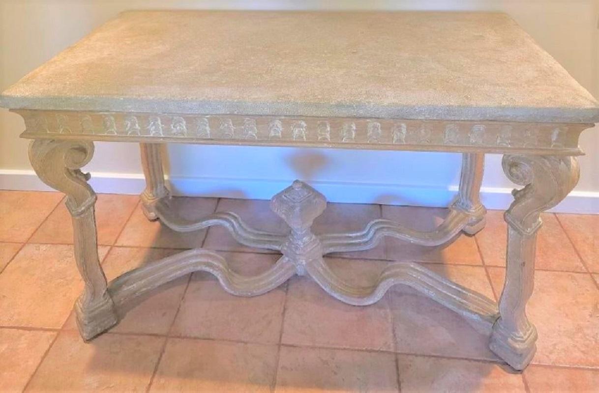 Italian Vintage Rose Tarlow Melrose House Sofa or Console Table