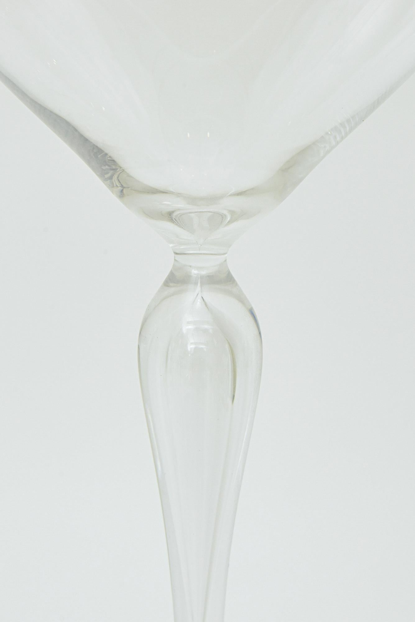 Juego de 24 copas de cristal vintage Rosenthal Maitre para vino blanco y burdeos en venta 4