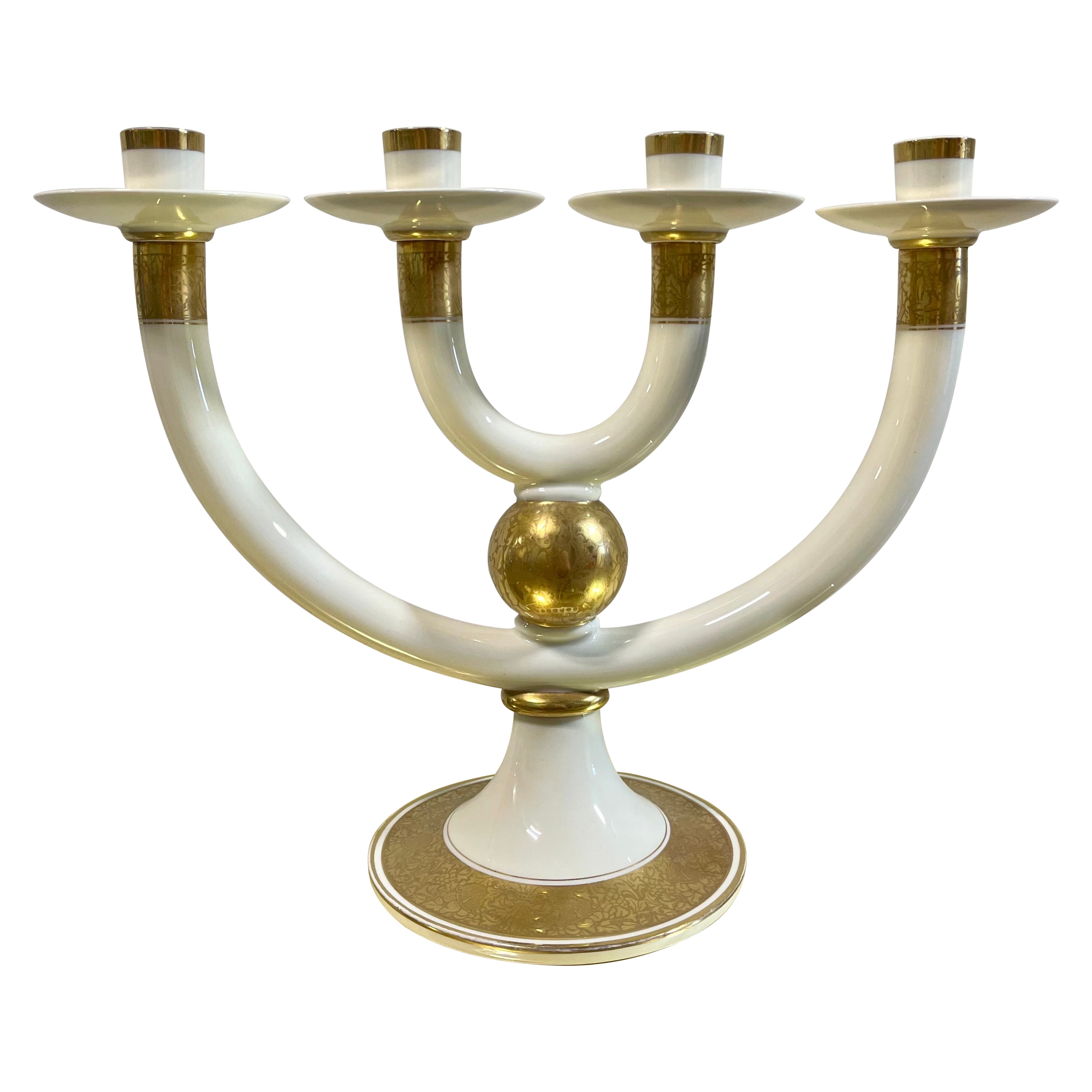 Vintage Rosenthal Porcelain Candelabra Germany