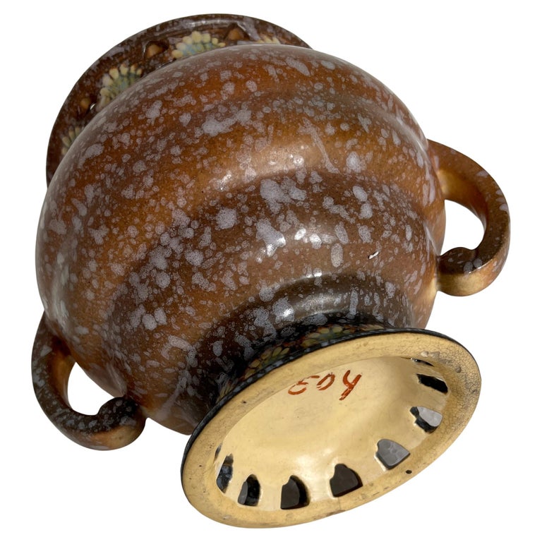 Vintage Roseville Hand Painted Small Vase or Vessel, circa 1930's For