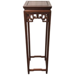 Vintage Rosewood Chinese Pedestal