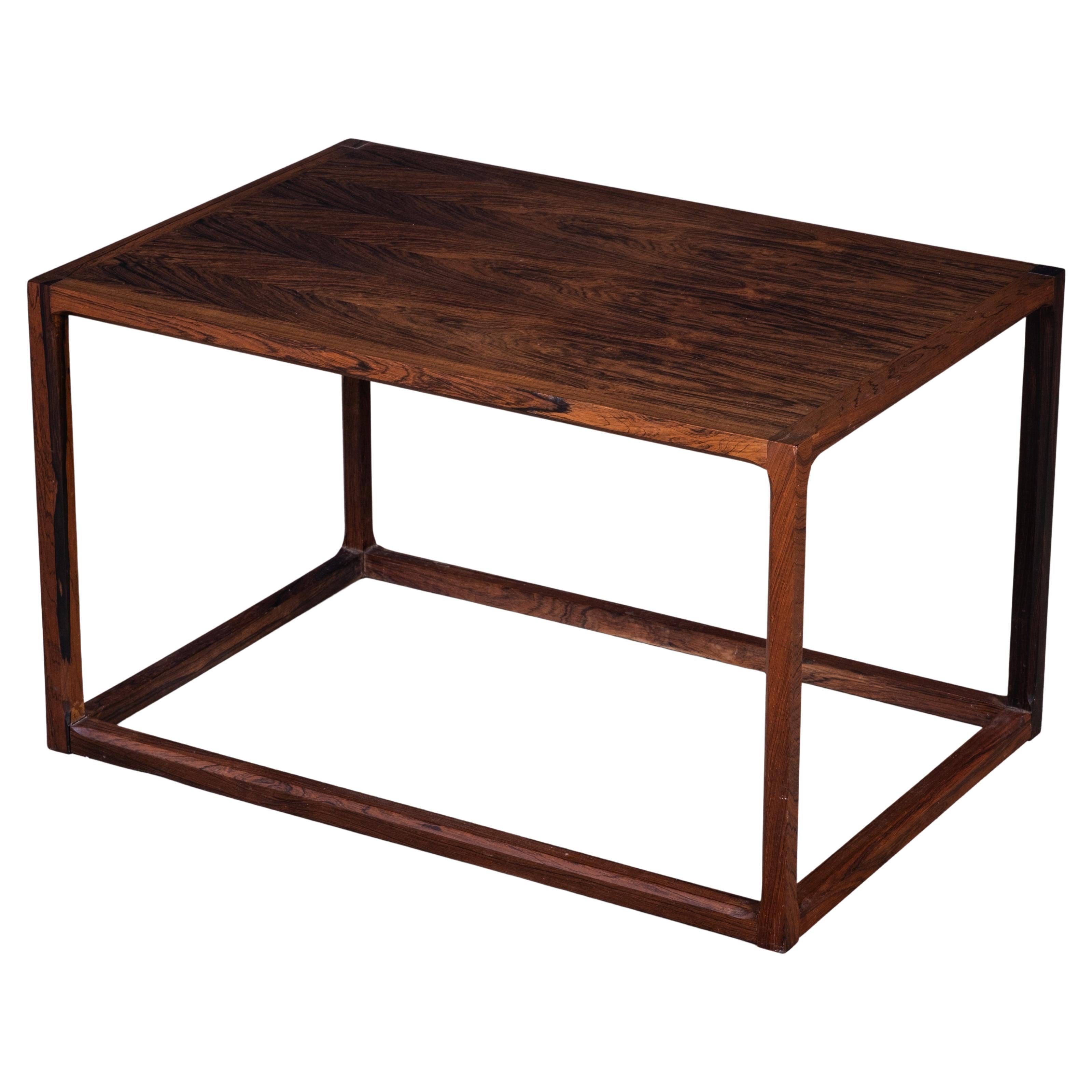 Vintage Rosewood Coffee Table by Aksel Kjersgaard, 1960s Vintage Rosewood Coffe For Sale