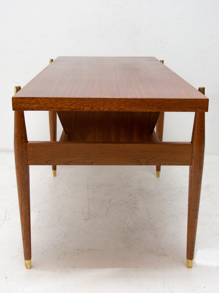 Vintage Rosewood Coffee Table from Czechoslovakia, 1970s For Sale 5