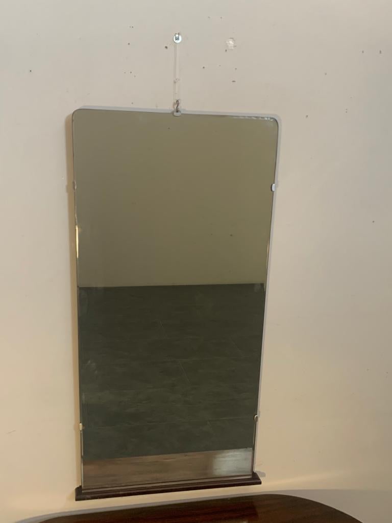 Miroir Console et miroir en bois de rose vintage de Paolo Buffa, lot de 2 en vente