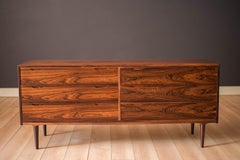 Vintage Rosewood Danish Modern Six Drawer Dresser by Odense Møbelfabrik