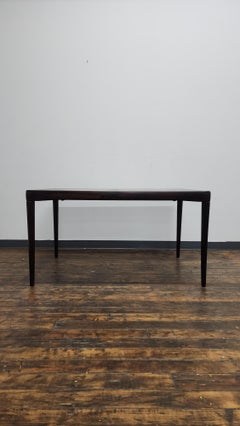 Table de salle à manger vintage en bois de rose par Bramin